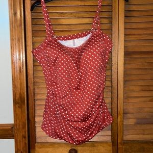 Lands End tankini top